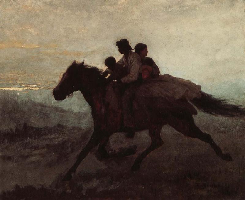 Samuel John Peploe Freeden gallop oil painting image